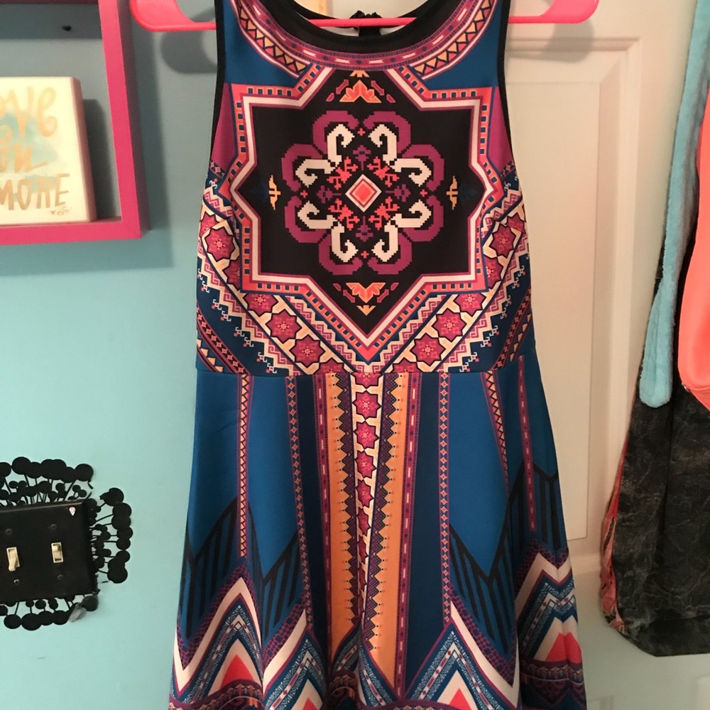 Multi colored dress